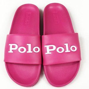 Polo Ralph Lauren Cayson Spell Out Slides